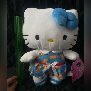 14’ Hell Kitty plush doll in tacos outfit